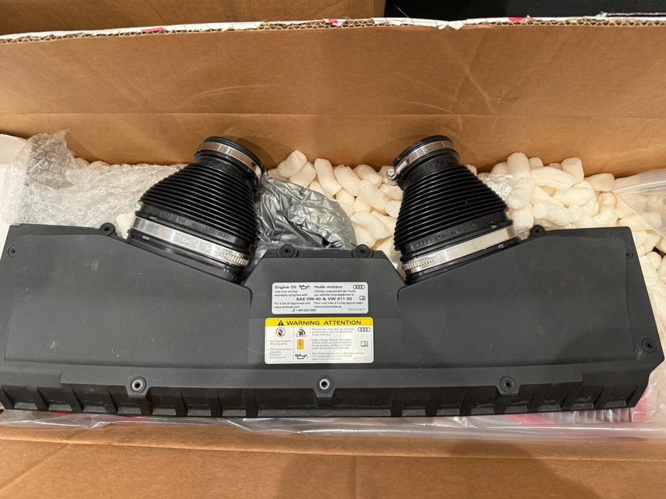 Audi RS6 RS7 Front Engine Air Intake Filter Housing Assembly 2021 - 2024 OEM - Image 1 of 3