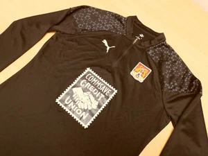 NORTHAMPTON TOWN FC | CALENTAMIENTO DÍA PARTIDO SIN NUMERAR 1/4 CREMALLERA 2023-2024 | TALLA M - Imagen 1 de 4