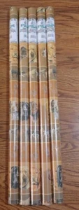 5 Rolls Of Bird Dog Sportsman's Rivers Edge Gift Wrapping Paper 28” X 80” - Picture 1 of 4