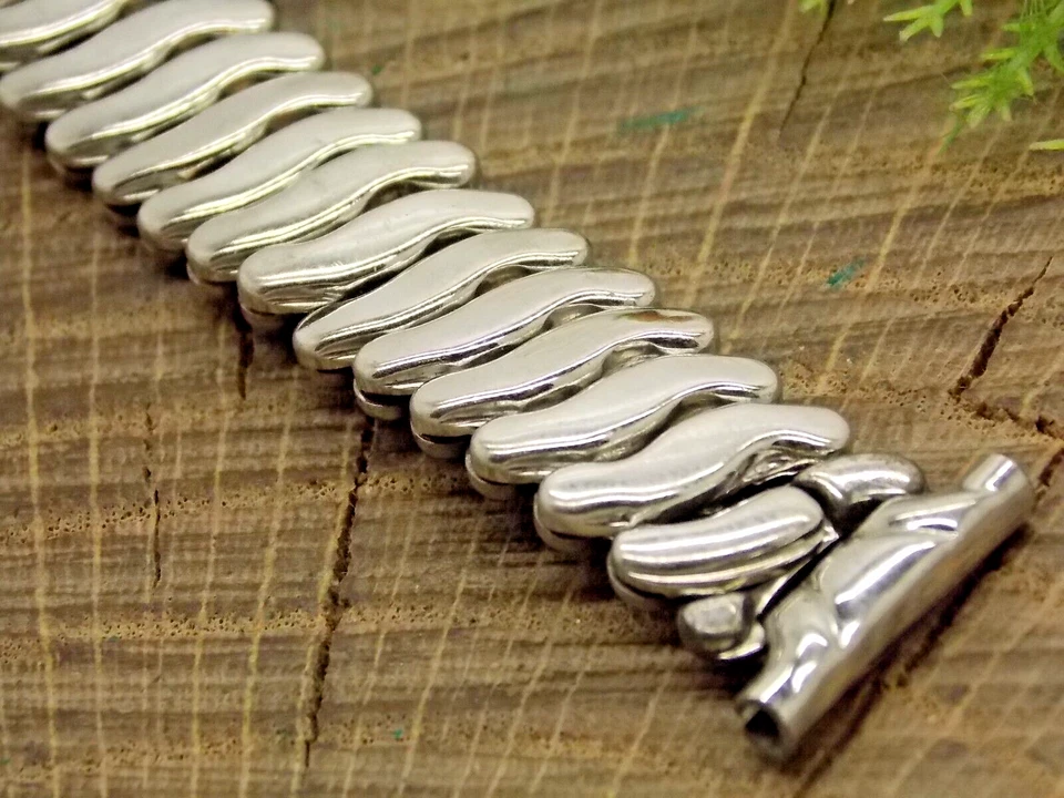 Correa de reloj vintage JB Champion 16 mm pulsera de expansión llena de oro de segunda mano Foto 1 de 4