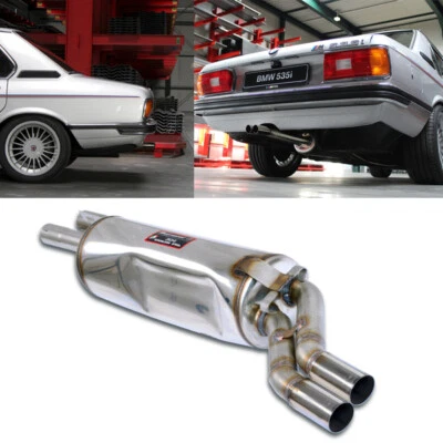 Supersprint Sportauspuff 60mm BMW E12 528i 535i E24 628-635 Hartge E24 635 CS - Bild 1 von 4