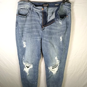 Judy Blue Boyfriend Fit Jeans 15/32 Distressed Medium Wash Stretchy LosAngeles JC53 - Bild 1 von 15