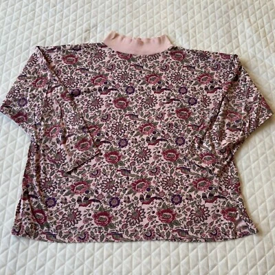 Sudadera De Colección Victoria’s Secret Mujer XL Rosa Floral Etiqueta Dorada Bloomcore Foto 1 de 4