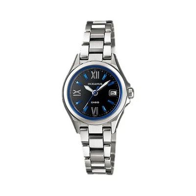 Casio Oceanus OCW-70J-1AJF Solar Radio Watch Black Dial Japan New Women's - Image 1 of 4