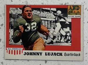 1955 Topps All American Johnny Lujack #52 - Picture 1 of 2