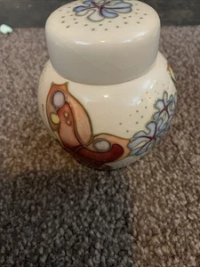 Moorcroft Butterfly 10.5cm Ginger Jar By Rachel Bishop - Picture 1 of 10