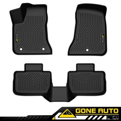 3D TPE Floor Mats Fit For 2011-2023 Dodge Charger/Chrysler 300 RWD All Weather - Изображение 1 из 4