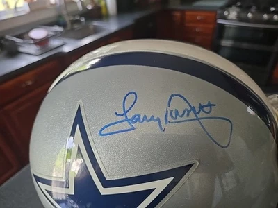 TONY DORSETT Signed Autographed Auto Cowboys Full Size FS PROLINE Helmet AAA Cer - Image 1 of 4