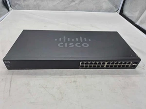 Cisco SG110-24HP Unmanaged 24-Port Gigabit Switch – Untested - Picture 1 of 3