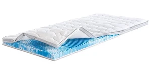 f.a.n. Topper 7-Zonen Gelschaum-Topper »Gel-Feeling«antibakteriell 160 x 200 cm - Bild 1 von 3
