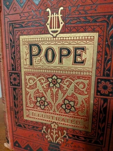 The Poetic Works of Alexander Pope – (Routledge, 1800s Antique Victorian Binding - Picture 1 of 22