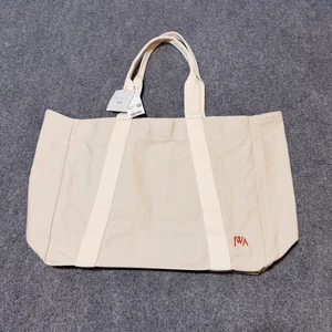 NEU Uniqlo JW Anderson Beuteltasche Tasche Natur Canvas Griff robust schwer Tasche - Bild 1 von 9