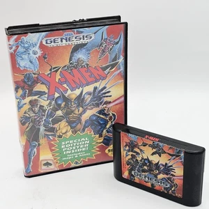 Vintage X-Men Sega Genesis Spiel mit Hülle ohne Poster oder Handbuch 1993 Marvel funktioniert! - Bild 1 von 7