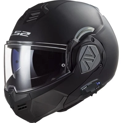 Motorrad Helm Klapphelm M - LS2 Advant FF906 inkl. 4X Kommunikationssystem - Bild 1 von 3