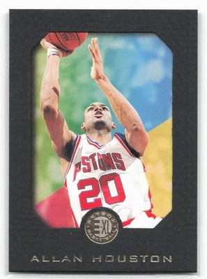 1995-96 SkyBox E-XL #25 Allan Houston - Image 1 of 2