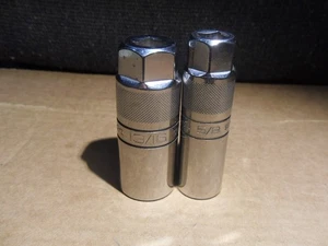 Snap On 2PC ⅜" Drive Spark Plug Socket 13/16", 5/8" S9704KA & S9706KA USA - Picture 1 of 12