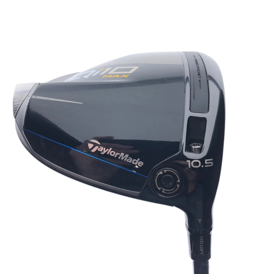 Used TaylorMade Qi10 Max Driver / 10.5 Degrees / Stiff Flex - Image 1 of 4