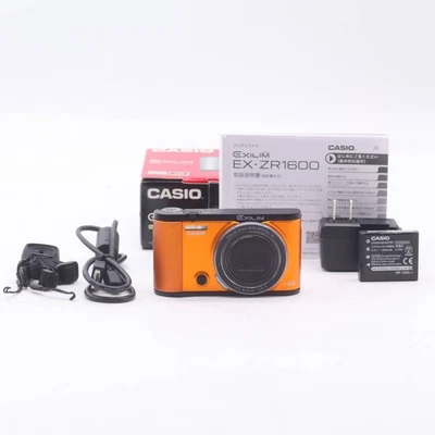 CASIO Digital Camera EXILIM EX-ZR1600EO Orange - Image 1 of 4