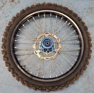 Wheelworx Rocker 19" Front Wheel w/ Geomax Tire 70/100-19 Fits Yamaha YZ85LW  - Foto 1 di 6