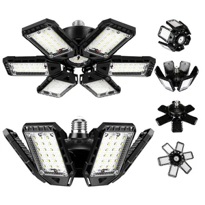 LED Garage Lights Bulb 2 Pack 180W 18000LM 6500K Led Shop Light with 6 Plus 1... - Picture 1 of 7