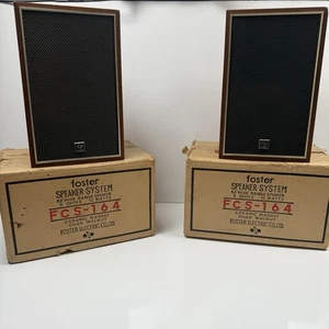 Foster Vintage 1970s Speaker FCS-164 x1 Speaker has Blown/Damaged - Picture 1 of 24