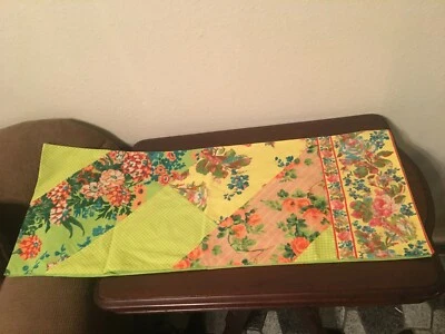 April Cornell Table Runner Festival Patchwork 70" x 13 1/2" - Image 1 of 4