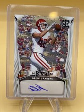 2023 Leaf Draft Football Drew Sanders Auto BA-DS1