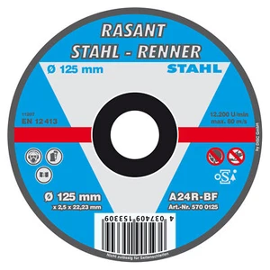 Rápido Acero Renner Disco Separador 125mm para Heim Y Artesano 5 Unidad - Imagen 1 de 1