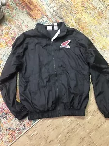 Franklin Sport Jacket Windbreaker Honda Riders Club Of America Patch Size Small - Picture 1 of 8