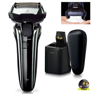 Panasonic ES-LV9W-S LAMDASH PRO Afeitadora 5 Hojas Lavable con Cargador de Limpieza NUEVO - Imagen 1 de 12