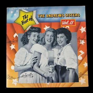 The Best Of The Andrews Sisters Vol. II LP Vinyl Record Album MCA2-4093 - Picture 1 of 7