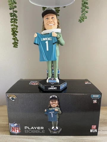 TREVOR LAWRENCE Jacksonville Jaguars / Clemson Tigers DRAFT DAY Bobblehead #/321 Cover