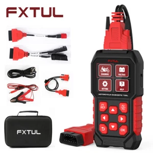 OBD2 Diagnostic Scanner ABS TPMS IMMO Code Reader for Ducati Motorcycle 3/4 Pin - Picture 1 of 16