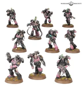 Pintura Comisión del Caos Niños del Emperador Tormentores/Infractores Wh40k - Imagen 1 de 2