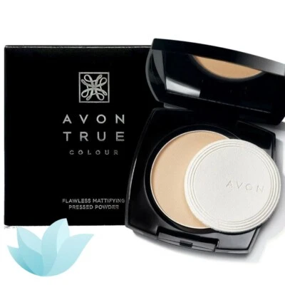 Avon Pressed Powder | True Flawless Powder | Mattifying Powder  - Image 1 of 4