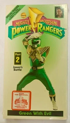 Mighty Morphin Power Rangers: Green With Evil, Pt. 2 (VHS, 1994)  NEW HTF - Image 1 of 4
