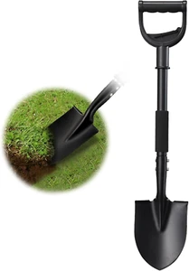 Shovel, Shovels for Digging Gardening, 31” Small Shovel for off Road, Camping, S - Picture 1 of 12