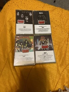 Kiss 4 Cassette Tape Lot All 4 Factory Sealed!New! - Picture 1 of 1