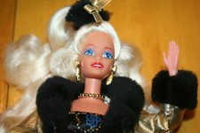 1993 Golden Winter Barbie Evening Elegance Series Limited Edition-NO BOX