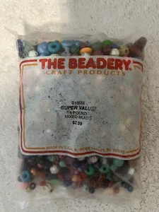 The Beadery 1-Pound Bag of Mixed Craft Beads - Picture 1 of 2