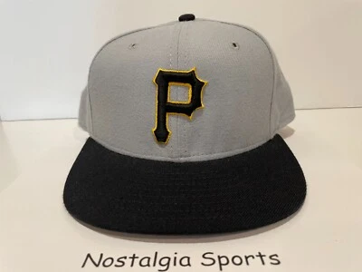Vintage PITTSBURGH PIRATES NEW ERA 59/50 AUTHENTIC HAT NEW Old Stock FIT 7-1/8 - Image 1 of 4