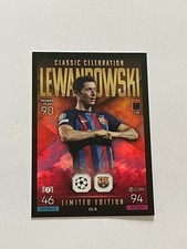 MATCH ATTAX EXTRA 2022/23 ROBERT LEWANDOWSKI CLASSIC CELEBRATION LIMITED CL 6