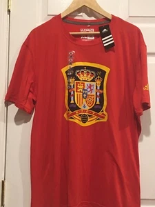  NWT Adidas Men Tee Shirt  Red With Graphic logo, Size XL. - Picture 1 of 12