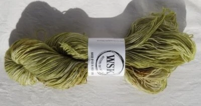 1 Skein WSK Western Sky Knits Hand Dyed Superwash Merino Wool Smooth Sock Yarn - Image 1 of 4