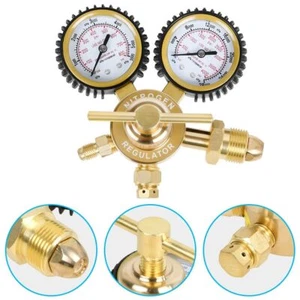Nitrogen Regulator 0-500PSI Delivery Pressure Brass CGA580 Inlet Tank Threads - Bild 1 von 9