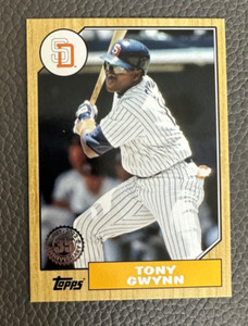 TONY GWYNN 2022 TOPPS SERIES 1 1987 35TH ANNIVERSARY #T87-57 PADRES