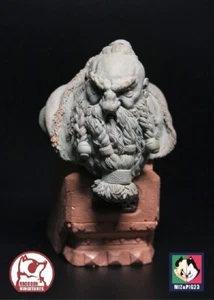 World of Warcraft Dwarf Resin Bust Statue Unpainted GK 4" - Picture 1 of 10
