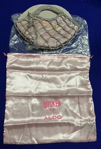 Bolso de Mano Aldo X Wicked Glamorousgal Glinda Estrás - Rosa Nuevo - Imagen 1 de 8