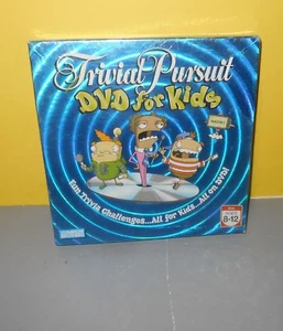 Neu 2006 Parker Bruder Trivial Pursuit DVD Spiel für Kinder Quiz & Herausforderungen - Bild 1 von 2