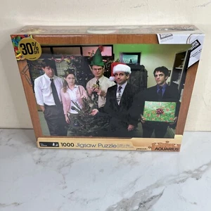 Nuovo Puzzle The Office 1000 Pezzi Natale 20" x 28" Acquario Sigillato - Foto 1 di 5